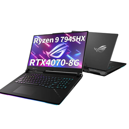 asus Rog Strix G17 Gaming Laptop Rtx 4070 17.3 Inch Computer Laptop AMD Ryzen9-7845HX Laptop Gaming Notebooks