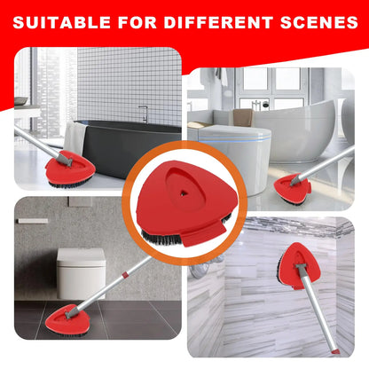 2PCS Non-Scratch Upgrade Floor Scrub Brush Heads for Multi-Surface Cleaning Tool for Vileda EasyWring Drop Shipping Available