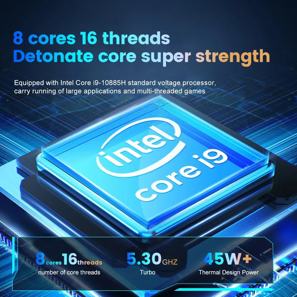 I9 Gaming Laptops 15.6Inch Intel Core I7 I9 12900H Max 32G RAM 2T SSD 1920*1080 New Game Portable PC Laptop Window 11 Notebook