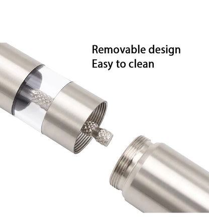 Mother Gift Kitchen Accessaries Picnic Thumb Stainless Steel 18/10 Mill Single Manual Press Salt and Pepper Herb Grinder