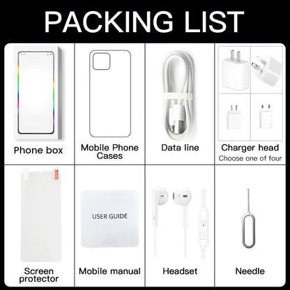 2023 Style Grids China Wholesale Personalizeds23 ultra 6.8inch Dual Sim Card Smartphone 5g Oem Mobile Phone Mobile Phone Galaxie