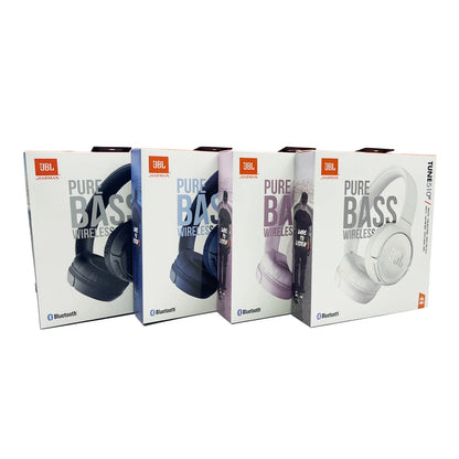JBL TUNE 510BT Bluetooth Wireless Headphone Portable Gaming Sports Earphone with Mic T510bt Foldable Headset