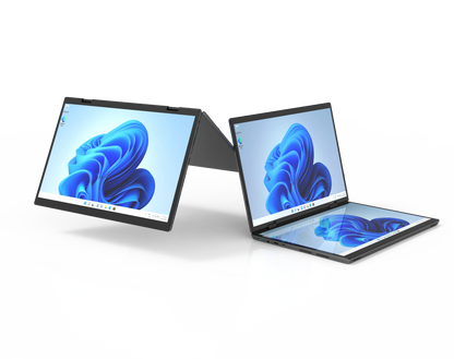 10.5 Inch Dual-Screen Touchscreen Laptop with Intel 1TB SSD English Keyboard New Stock Used for Business
