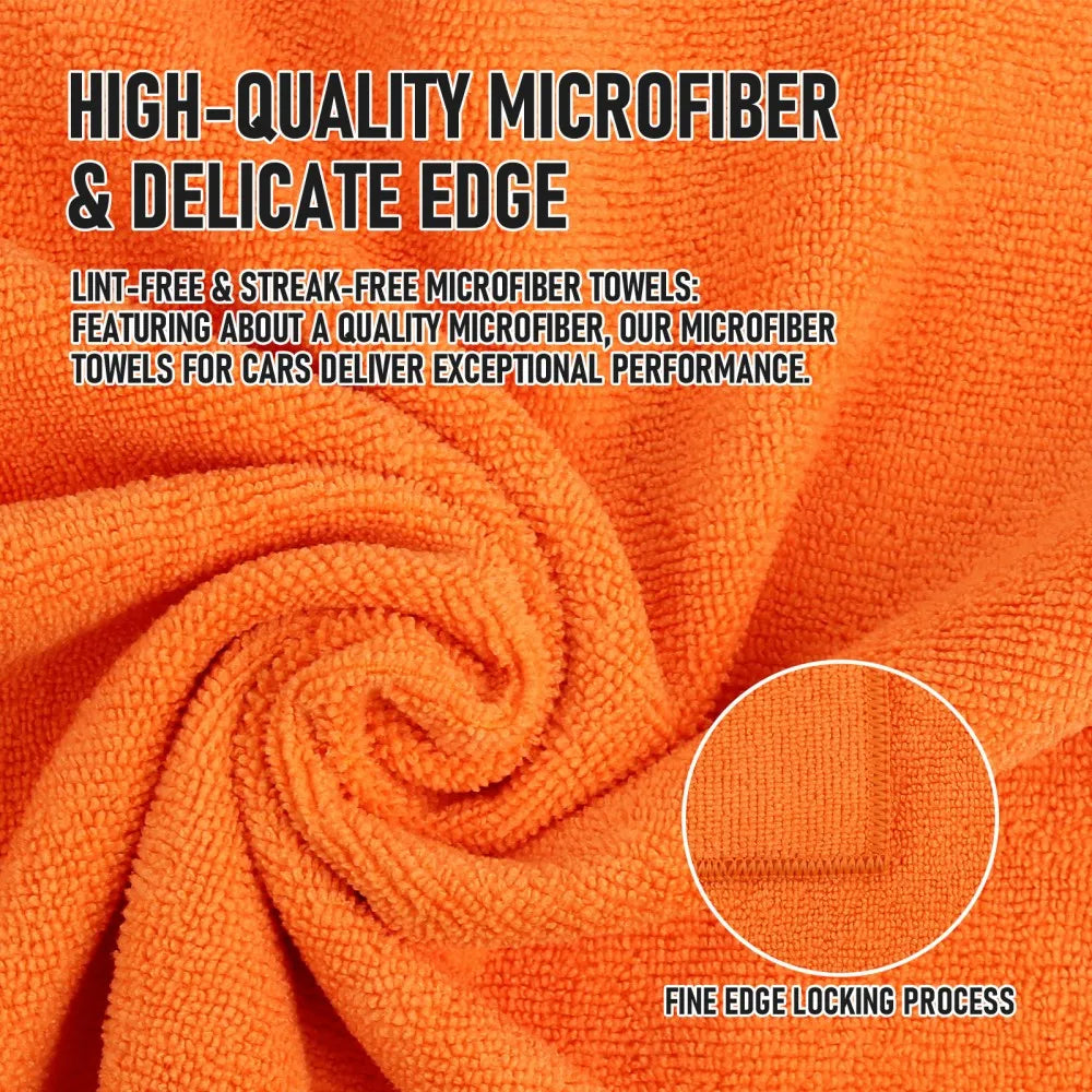 16in*16in Wholesale Microfiber Cleaning Cloth, Ultra-Thick Cleaning Rags, Lint Free & Streak Free Cleaning Towels