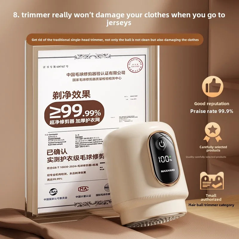 Mini Portable Electric Hairball Trimmer Lint Removal Clothing Fabric Razor Pill Sweater Clothing Lint Razor Hairballer