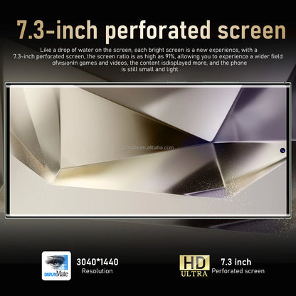 Fast Delivery Note 30 Ultra Smartphone 7.3 Inch AMOLED Screen Telephone Smartphone 5G Cellphone Large Screen HD Camera
