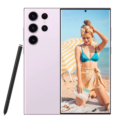 Fast Delivery Note 30 Ultra Smartphone 7.3 Inch AMOLED Screen Telephone Smartphone 5G Cellphone Large Screen HD Camera