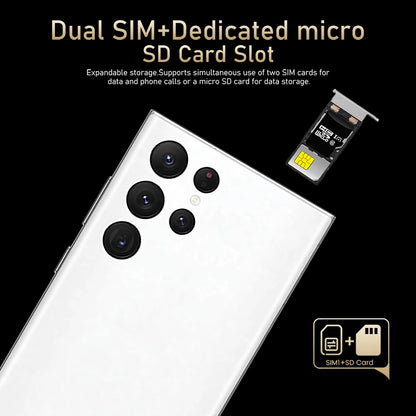 Galaxy S22 Ultra 16GB+1TB Smart Android Phone 6800mah 5G Dual SIM Dual Standby Unlocked Smartphone S22 ultra S22 ultra