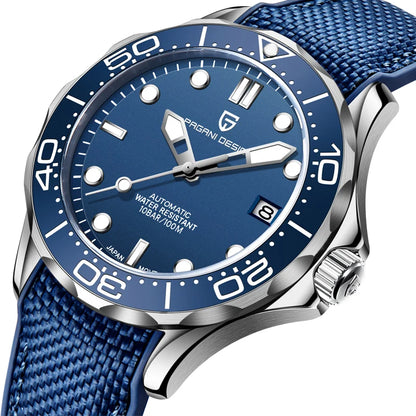 Pagani Design 2025 Automatic Watches for men mechanical wristwatch men Top Brand Luxury men watch 100m waterproof NH35 steel 007