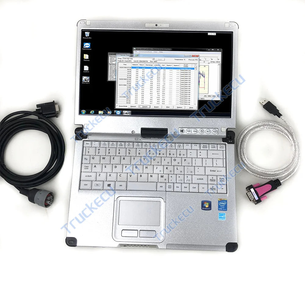 Toughbook C2 Laptop Thermo-King Forklift Truck Diagnostic Scanner Tool for Thermo King Diagnostic Tool Wintrac software