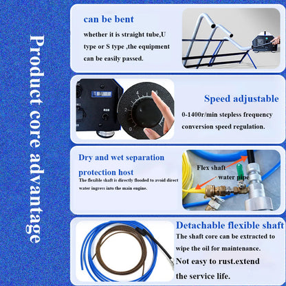 Good Quantity Boiler Cleaning Equipment for Cleaning Heat Exchanger Tubes,High Efficiency Best Price Mini Condenser