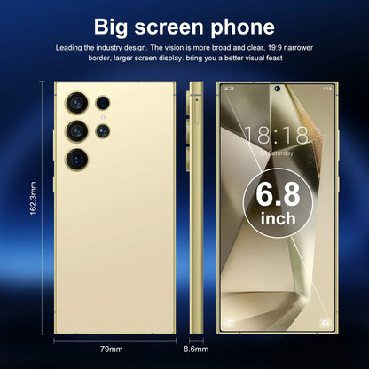Factory Wholesale New Original S25 Ultra 6.9 Inch 16+1TB Cheap Smartphone High Quality Gaming 5G Phone Android Phone Smartphone
