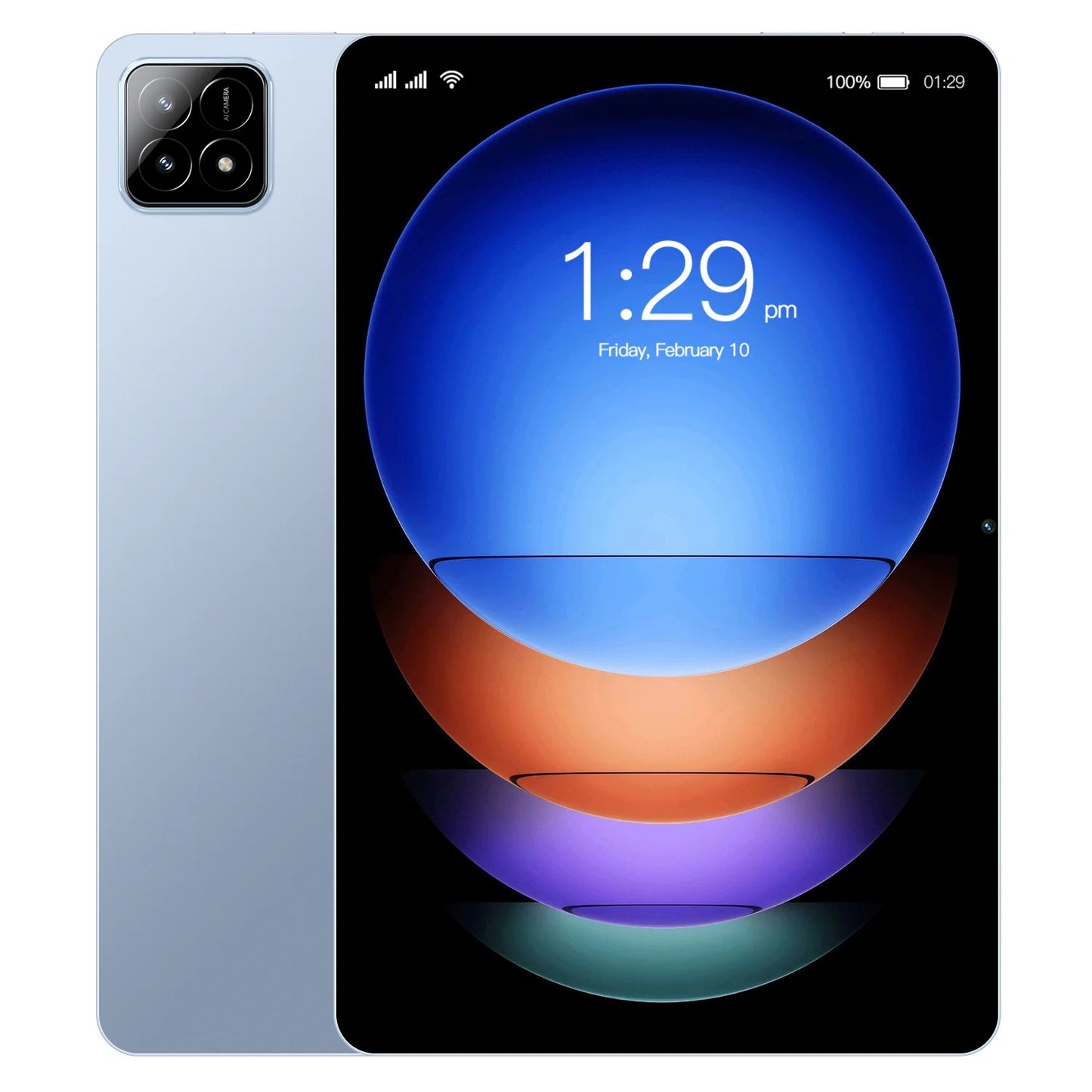 Tablet de alta configuração com ecrã IPS de 10,1 polegadas, preço de venda por grosso OEM, Android 14, processador de dez núcleos, 12 GB de RAM e 512 GB de ROM.