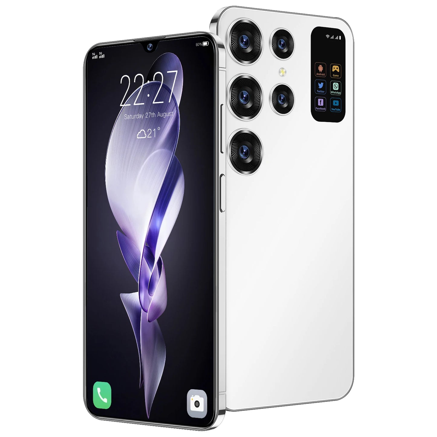 Original S26 Ultra Smartphones 16GB+1TB 5G Dual SIM Mobile Phone HD Screen French Operating Language Gaming Global LTE CDMA Used