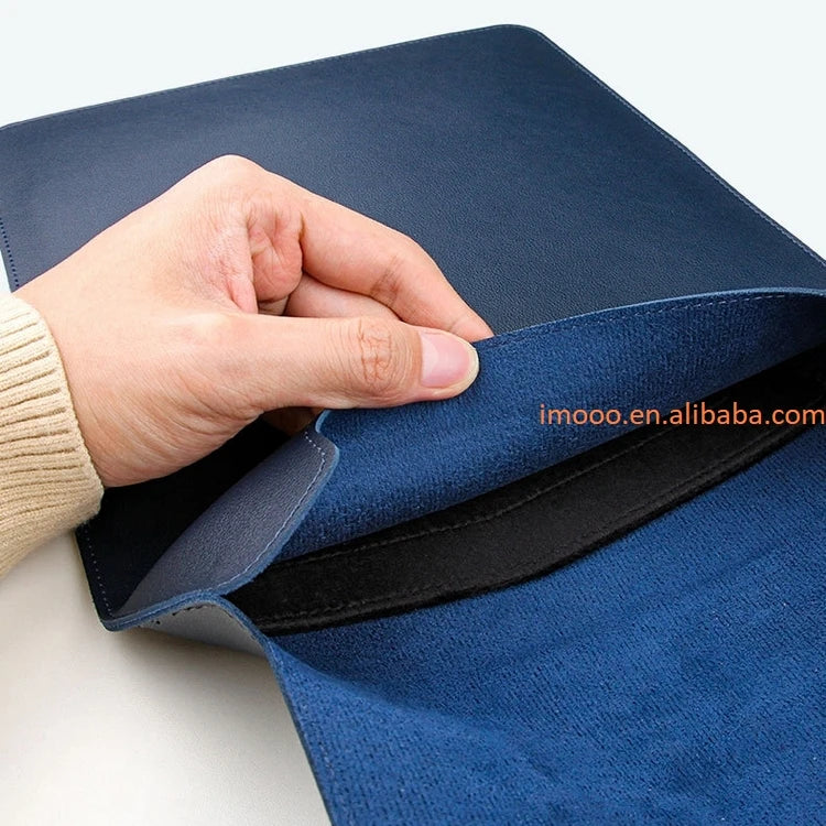 Factory Price 3 In1 Laptop Bag with Stand Mouse Pad for 11 12 13 14 15 16 Inches PU Leather Notebook Cover Laptop Sleeve Case