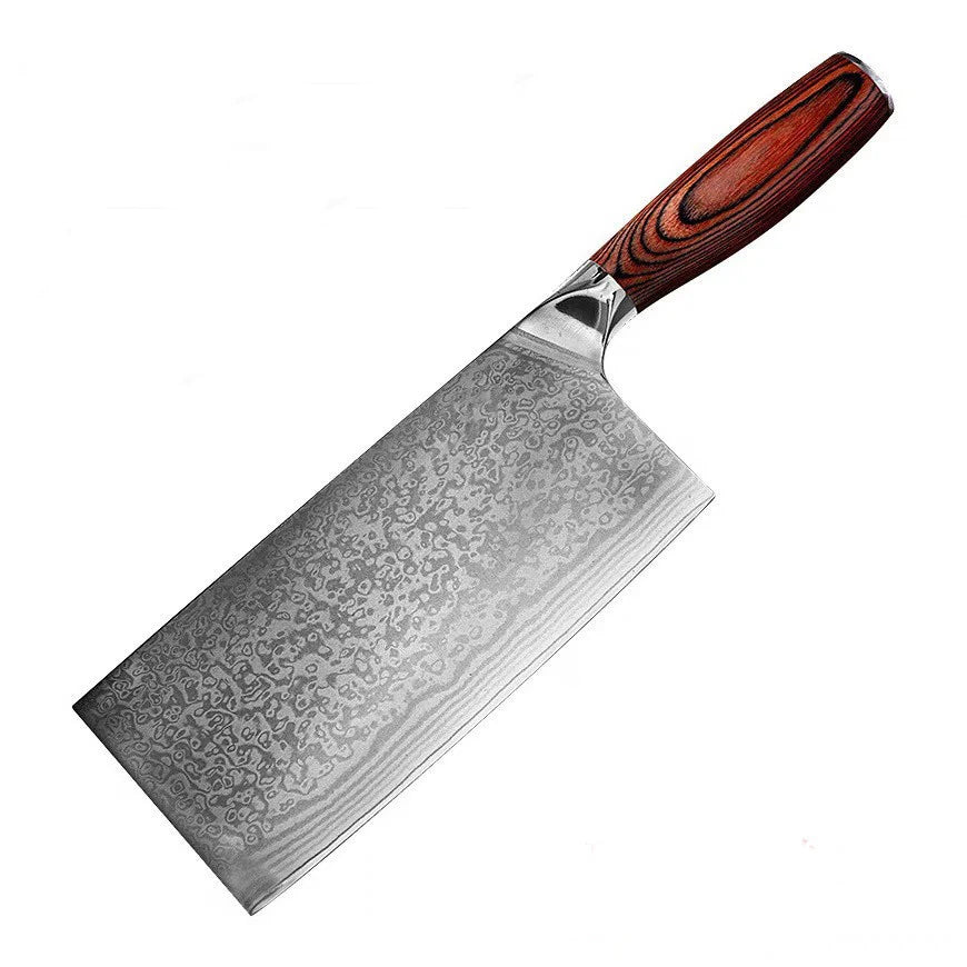Chef's Special Damascus Steel VG10 Kitchen Knife Labor-Saving Meat Slicer Pakkawood Handle Special Sharp Slicing Knives