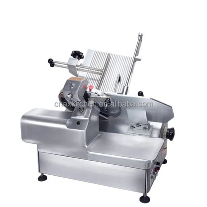 Commercial electric horizontal frozen thin meat slicer machine automatic