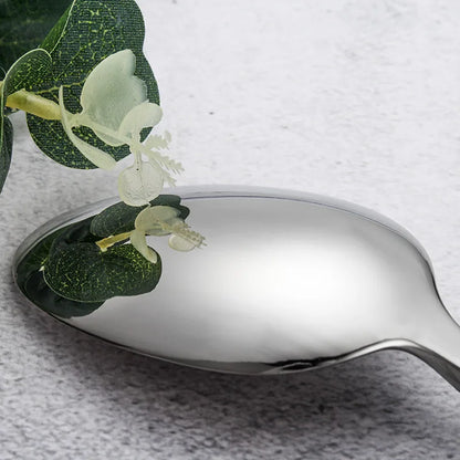 Stainless Steel Cutlery Spoon Fork Knife Eco Friendly Silverware Reusable Silverware Set