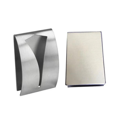 Stainless Steel Self Adhesive Towel Hook Wall Heavy Duty Bath Towel Wall Hook Mount Robe Coat Hangers for Bathroom