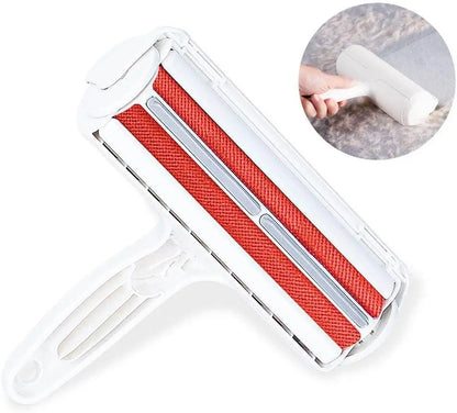Hot Sell Customizable Logo Efficient Self Cleaning Slicker Lint Fur Hair Remover Roller Tool Grooming Pet Cat Dog Brush