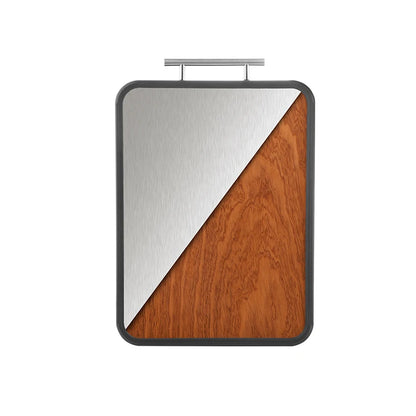 Customizable Double-Sided Pure Titanium Chopping Board 99.8% Titanium + Wheat Straw Eco-Friendly Meat Cutting Board