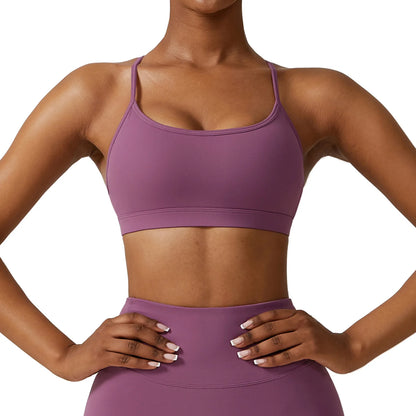 Conjunto de 3 Peças Fitness Feminino – Top Curto