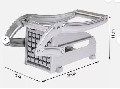 Eco-Friendly Stainless Steel Manual Potato Slicer Chipper Household Kitchenware for French Vegetables Fruit Vegetable Tools
