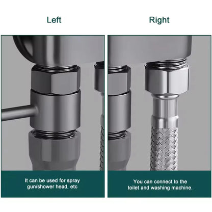 High-quality Factory Direct Wall-Mounted High-Pressure Handheld Bidet Sprayer Gun Set ABS Home Toilet Bathroom