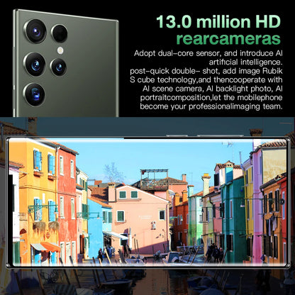 Smartphone S23 Ultra de 6,8 polegadas com Android 8.1, processador quad-core, ligação LTE, ecrã HD e 3+64 GB de armazenamento a um preço acessível.