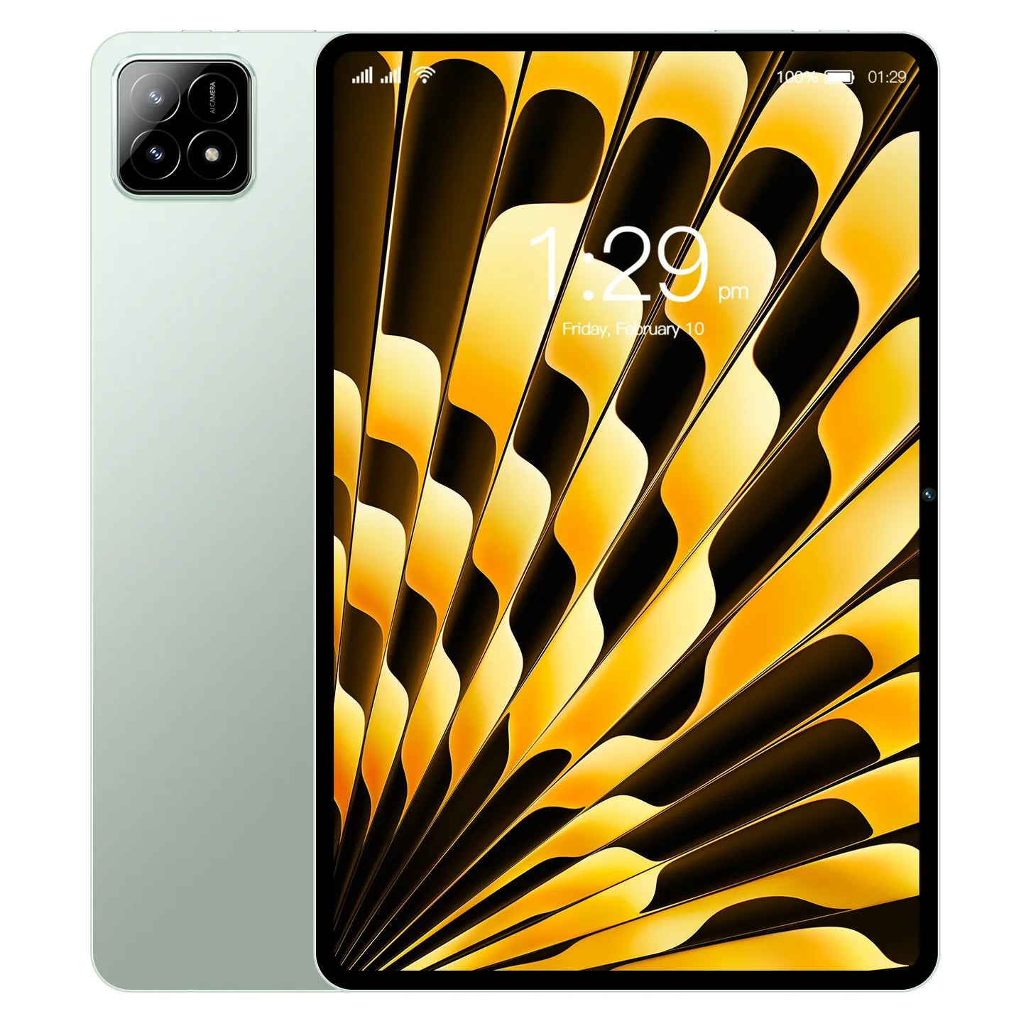 Tablet de 10,1 polegadas com Android 14, alta configuração, grande memória (22 GB + 2 TB), compatível com cartão SIM e GPS. Ideal para trabalho, jogos e brincadeiras. Possui conectividade 5G. Perfeito para PC.