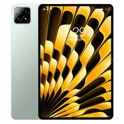 Tablet de 10,1 polegadas com Android 14, alta configuração, grande memória (22 GB + 2 TB), compatível com cartão SIM e GPS. Ideal para trabalho, jogos e brincadeiras. Possui conectividade 5G. Perfeito para PC.