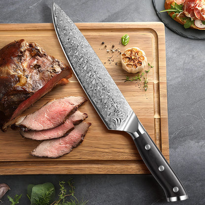 Custom Japanese Chef's Knife Stainless Steel Sashimi Slicing Slicer Multi-Purpose Kitchen Knives
