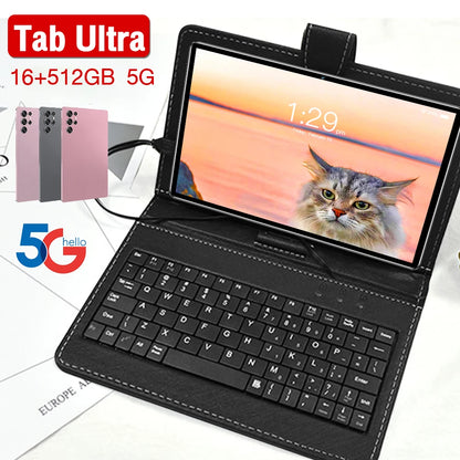 New Generation Tablet 12Inch Tab Ultra Android MTK 10 Core 5G & WIFI