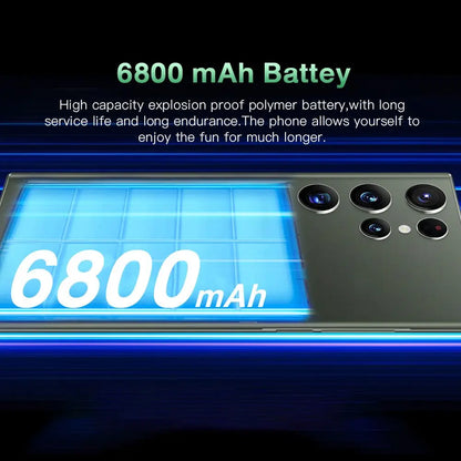 2023 Style Grids China Wholesale Personalizeds23 ultra 6.8inch Dual Sim Card Smartphone 5g Oem Mobile Phone Mobile Phone Galaxie