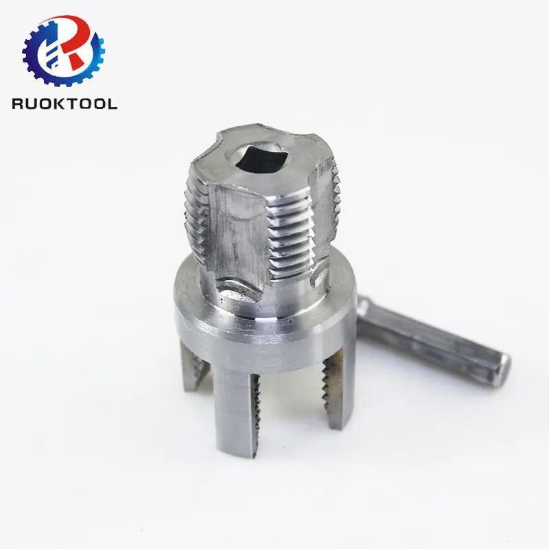6 Points Pvc Pipe Threader Kit Internal and External Thread Fast Thread Tap Pipe Threader Water Pipe Tapping Tool