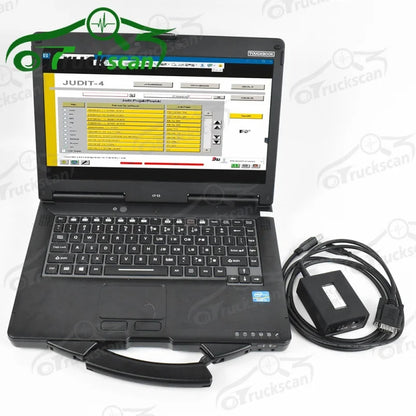 CF19 Toughbook Laptop Forklift Truck Diagnostic Kit for JUDIT-4 Jungheinrich Judit Incado Box Incado Forklift Diagnostic Cables