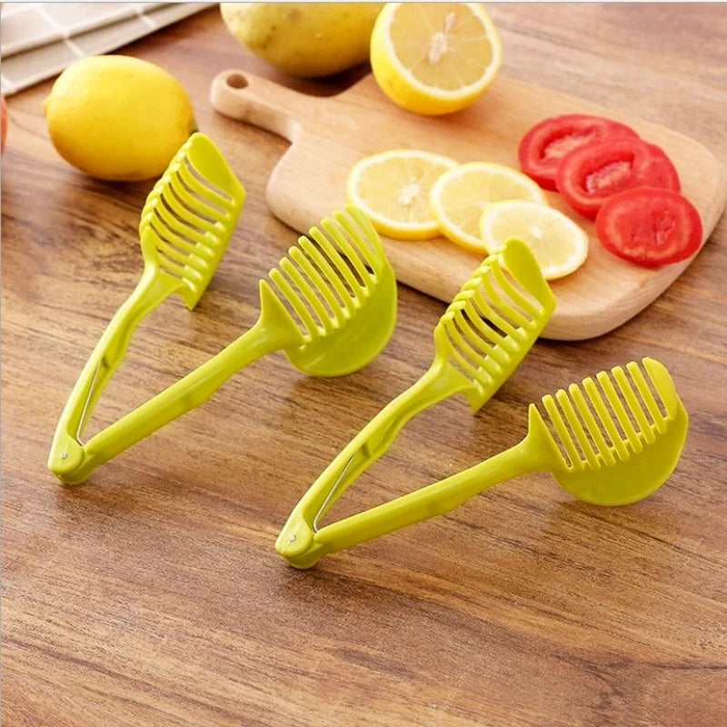 High Quality Wholesale Kitchen Tools Steel Vegetable Slicer Knife Lemon Tomato Potato Fruit Cutting Commercial Use Food Industry