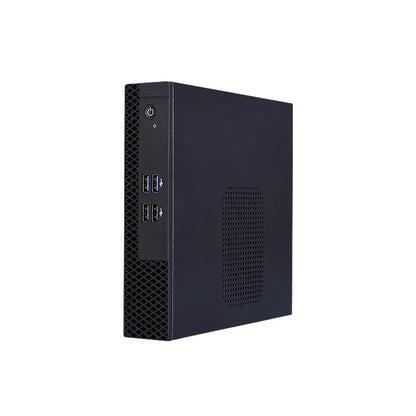 Sharerdp Custom Manufacturer T100 Mini PC Celeron J1900 J4125 10W 8USB Portable Mini Desktop Computer Casing for Work