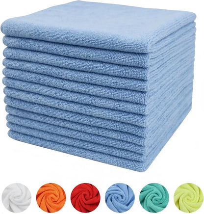 16in*16in Wholesale Microfiber Cleaning Cloth, Ultra-Thick Cleaning Rags, Lint Free & Streak Free Cleaning Towels
