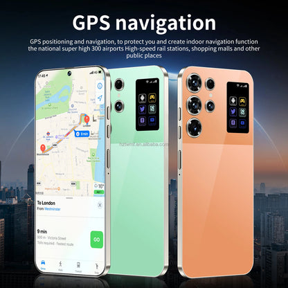 Smartphone Android 15 S25 Ultra de alta qualidade, ecrã de 7,3 polegadas, 22 GB + 1 TB, 5G, desbloqueado, dual SIM, câmara traseira de 108 MP, grande sucesso de vendas, venda por grosso global.