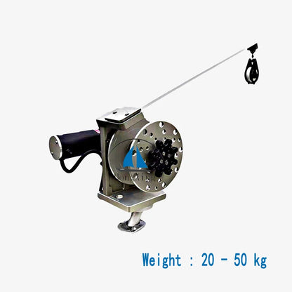 Longline Fishing for Deep Sea for Fish Man  12V 24V 48V 300 lb 500 Lbs 12 Vlots Electric Winch Fishing Reel