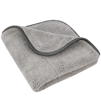 Wholesale 700gsm 16 X 16 / 24 Inches Dual Layer Microfiber Cleaning Detailing Drying Cloth Microfibre Towel for Car Wash