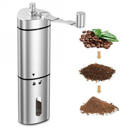 DB Luxury Hand Crank Pepper Conical Burr Grinder Custom Metal Wood Utensil Stainless Steel for Coffee Beans Mill Muller Utensils