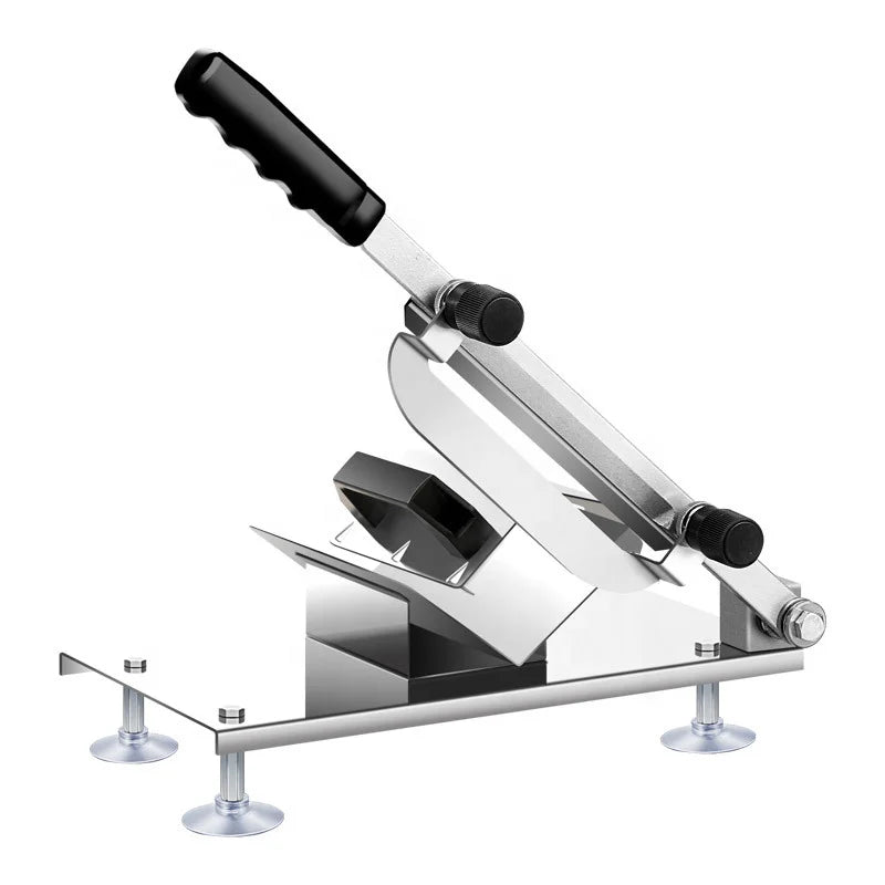 Hot Pot Manual Meat Roll Cutter Slicer Kitchen Roller Machine Super Thin Meatloaf