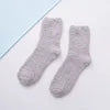 Heart Flanged Flat Women's Socks Rolled Edge Crew Cute Lovely Women's Sleeping Socks Fluffy Bed Sock for Women