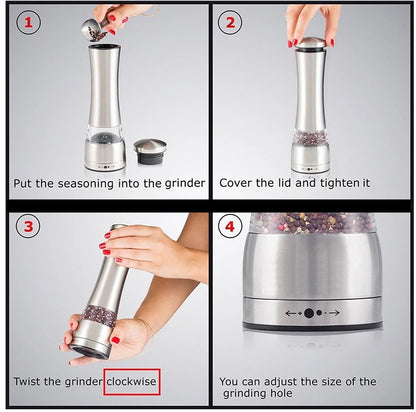 Buying Black Pepper Manual Salt Mill/ Pepper Grinder Salt Grinder Manual Spice Grinder