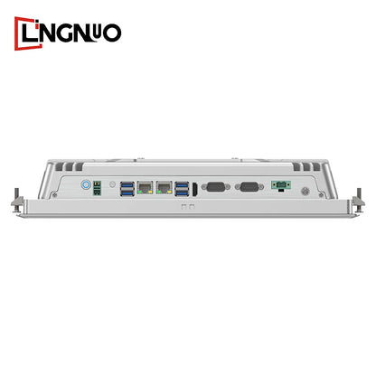 Ultra Low Power 15-Inch Touch Screen TFT-LCD Tablet PC Aluminum Alloy Chassis Core I5 6360U N5090 J6412 Desktop PC DDR4 SSD Used