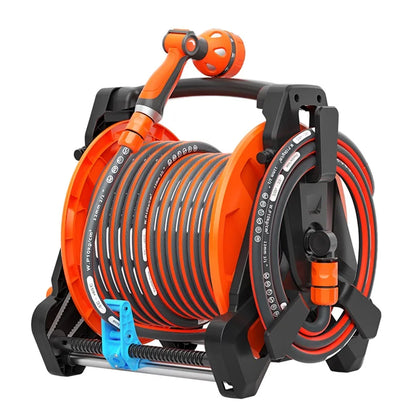 Hot Selling High Quality Garden Car Washing Equipment Portable Retractable Garden Water Hose Reel with Lead Hose Storage