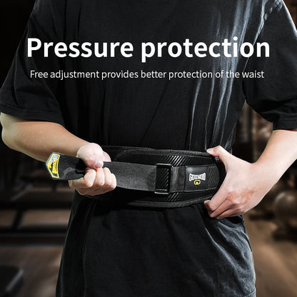 Professional Gym Lifting Belts EVA Adjustable Weightlifting Belt Back Fitness Support Belt for Men