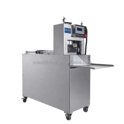 Commercial electric horizontal frozen thin meat slicer machine automatic